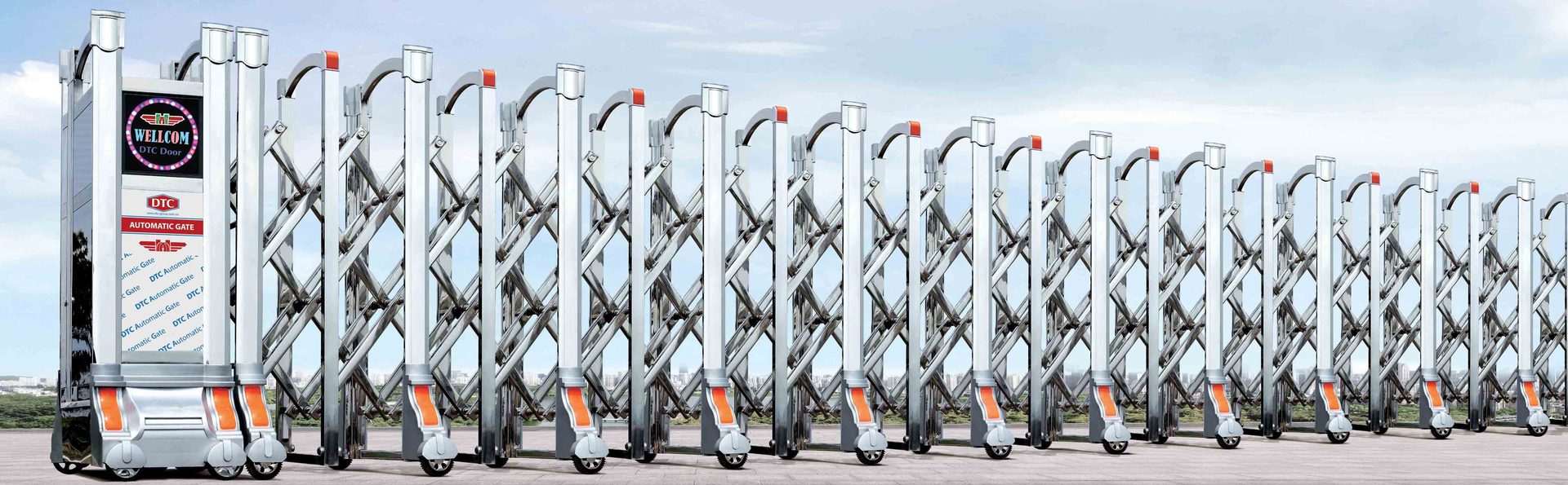 Cổng xếp, barrier tự động DTC