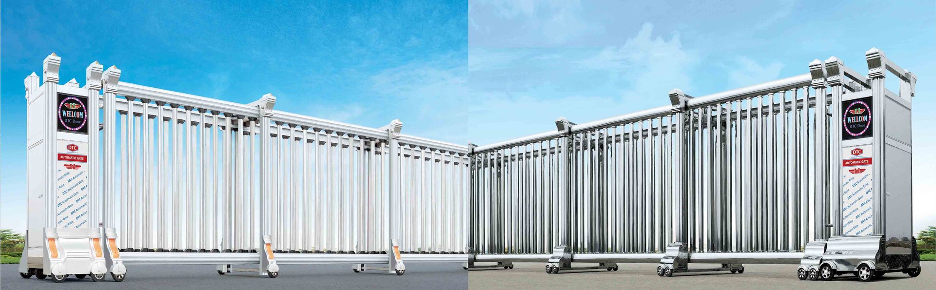 Cổng xếp, barrier tự động DTC